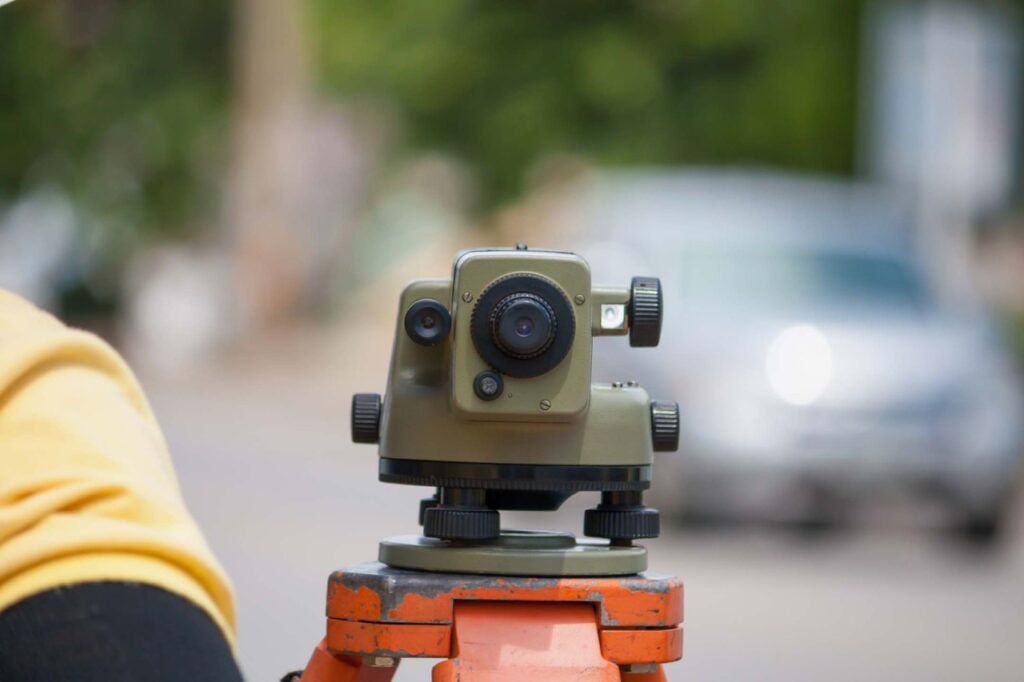 total station survey